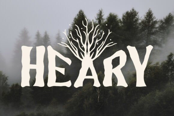 Heary Font - Preview 1
