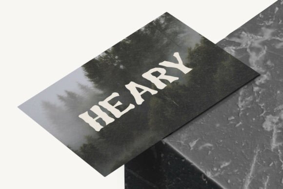 Heary Font - Preview 2