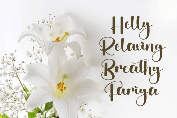 Angela Fairy Font PNG with transparent background - Preview 1