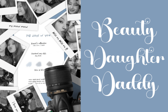 Beauty Alphabet Font - Preview 1