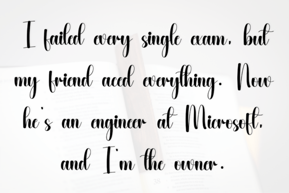Bookmarks Font - Preview 6