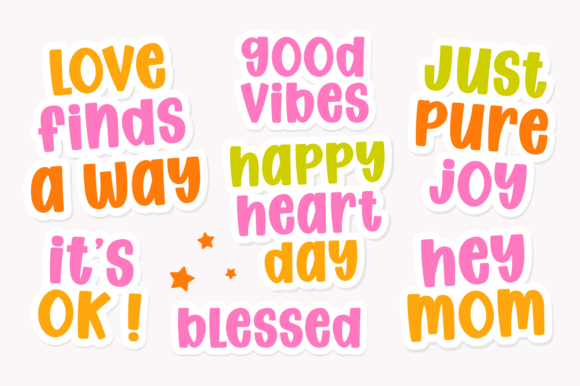 Butter Honey Font - Preview 4