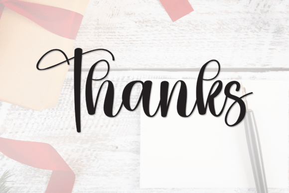 Christmas Signature Font - Preview 6