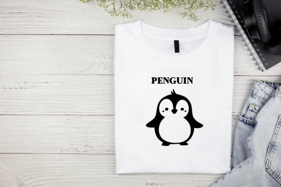 Cute Penguin Set Font - Preview 4