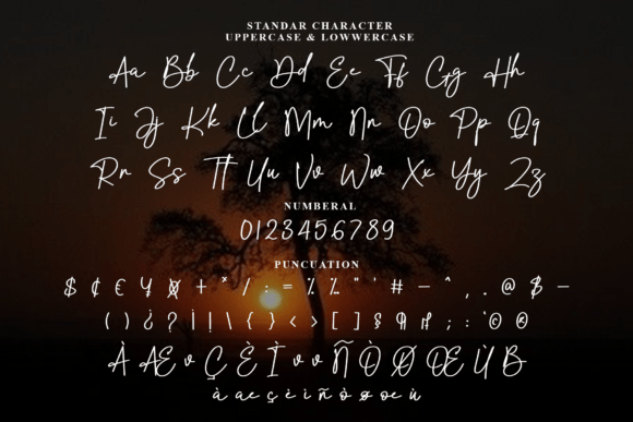 Dusklight Font - Preview 6