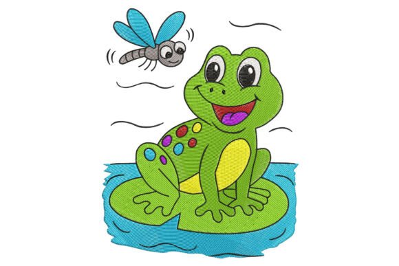Frog and Dragonfly