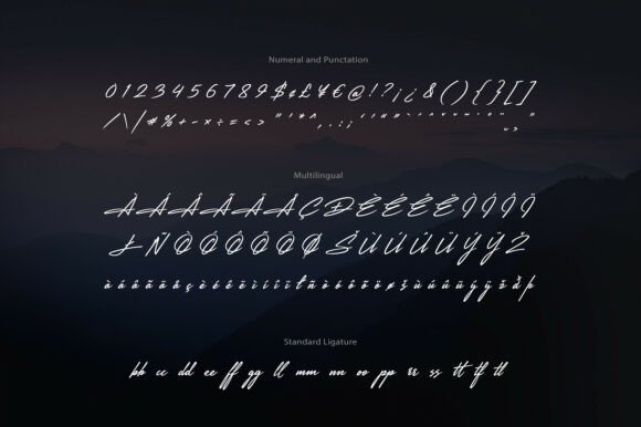 Higher Font PNG with transparent background - Preview 2