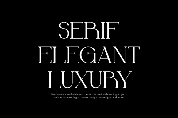 Mechooa Font PNG with transparent background - Preview 2