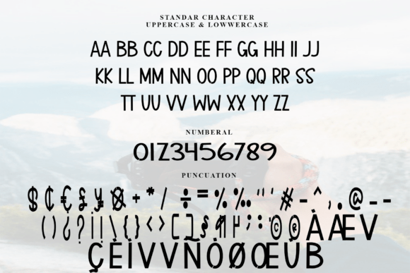 Nothing Adventure Font PNG with transparent background - Preview 4