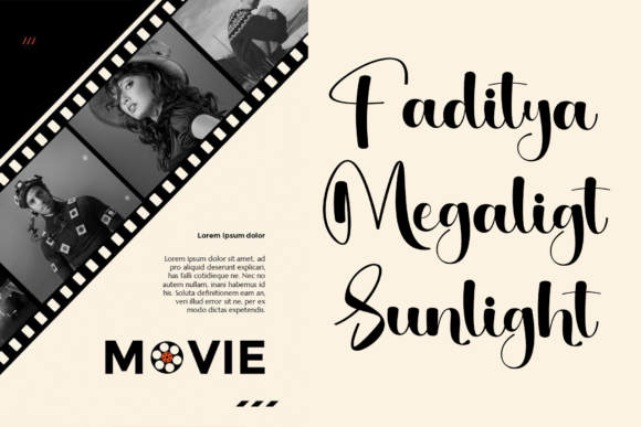 Righty Handy Font PNG with transparent background - Preview 1