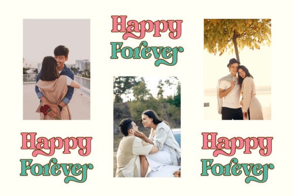 Shared Memories Font PNG with transparent background - Preview 1