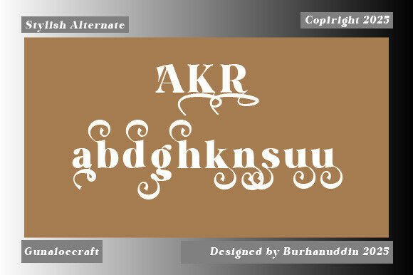 Bistok Font - Preview 5