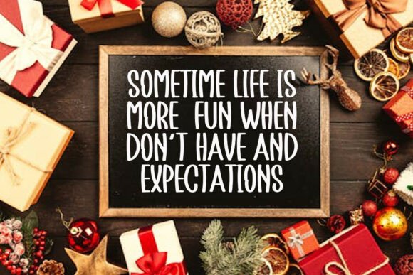 Christmas December Font - Preview 3