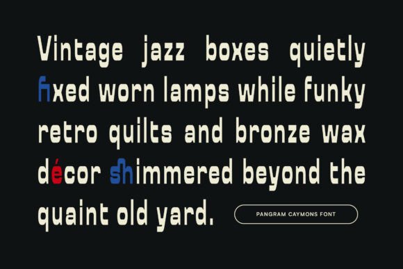 Caymons Font - Preview 5
