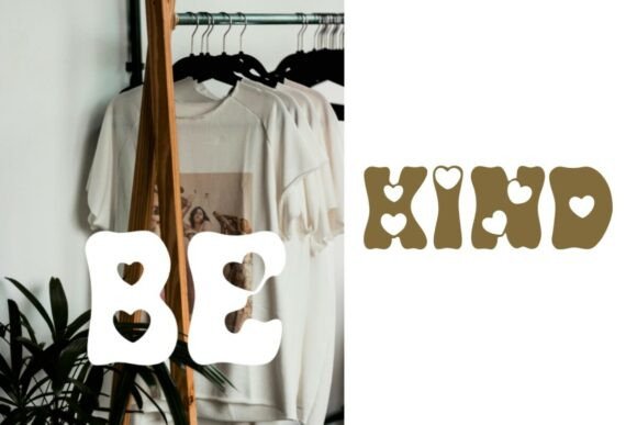 Chunky Heart Font - Preview 4