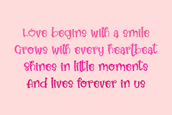 Gnome Heart Font - Preview 6