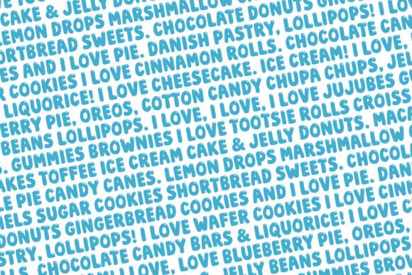 Gum Drop Pop Font - Preview 2