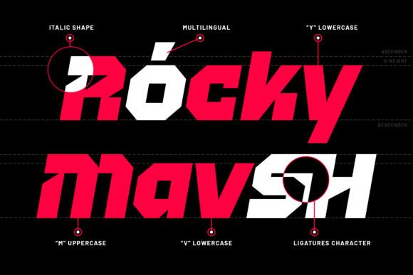 Kolbash Font PNG with transparent background - Preview 3