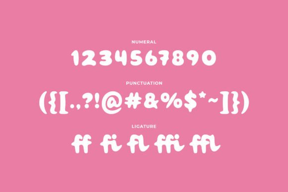 Le Pain Cafe Font PNG with transparent background - Preview 2