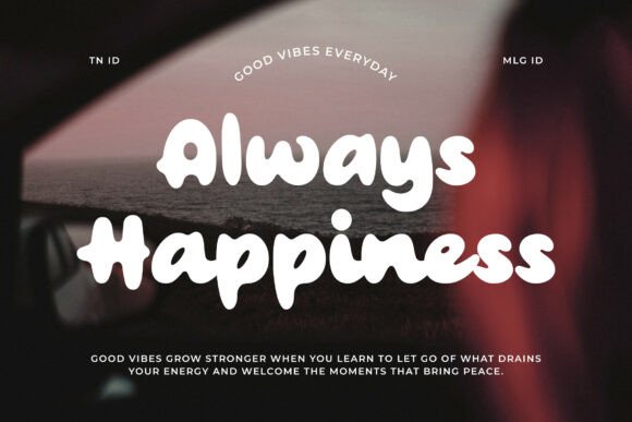 Le Pain Cafe Font PNG with transparent background - Preview 4