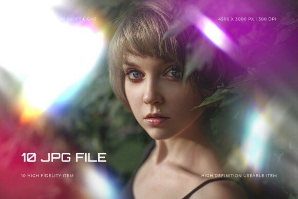 Prism Light Leak Overlays