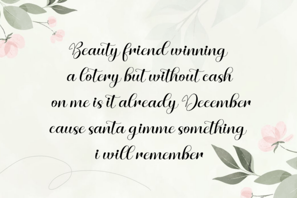 Amanita Graduating Font - Preview 3