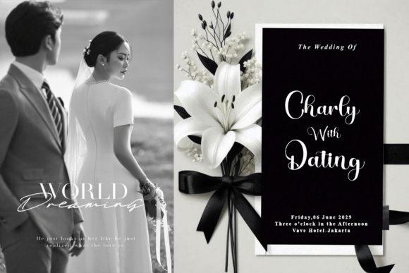 Bimble Date Font - Preview 3