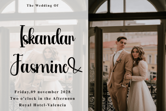 Christmas Outside Font - Preview 3