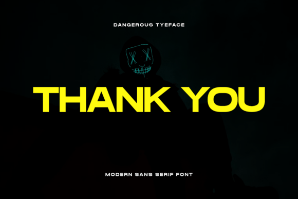 Dangerous Font - Preview 5