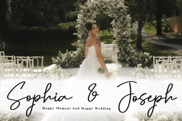 Dating Font - Preview 2