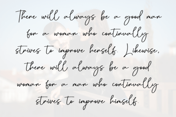 Dating Font - Preview 5
