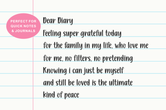 Farmhouse Valentine's Font PNG with transparent background - Preview 3