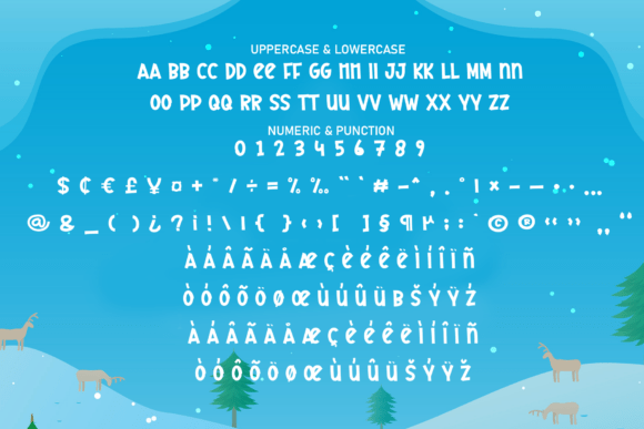 Happy Winter Font - Preview 6