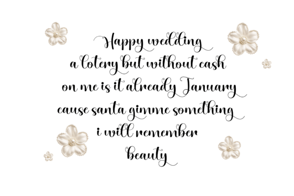 Holiday Font - Preview 1