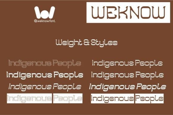Indigenous People Font PNG with transparent background - Preview 6