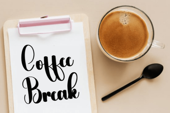 Outside December Font PNG with transparent background - Preview 4