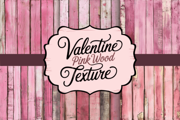 Valentine Pink Wood Texture