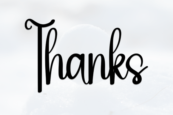 Baby Snowman Font - Preview 4
