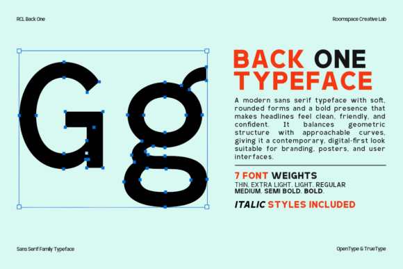 Backone Font - Preview 6