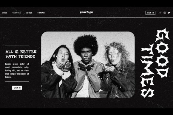 Black Campaign Font - Preview 3