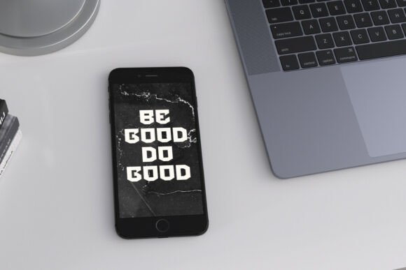 Black Cyber Font - Preview 5