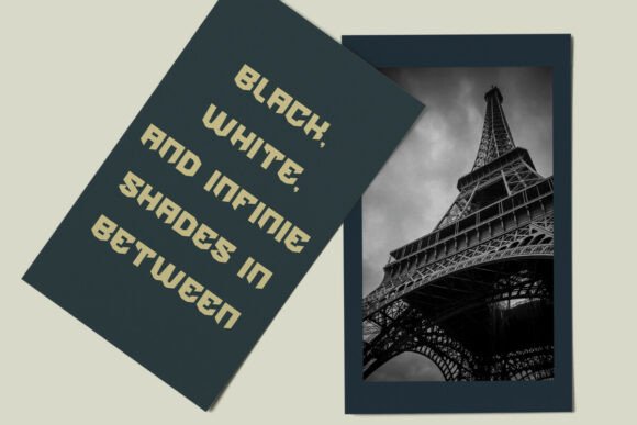 Black Cyber Font - Preview 6