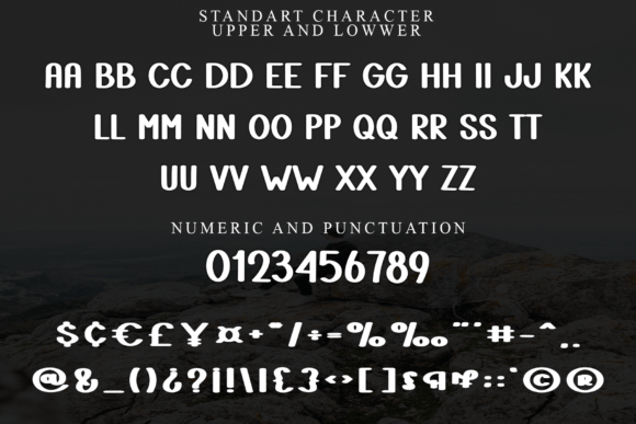 Book Blurb Font - Preview 2