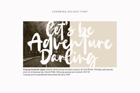 Charming Holiday Font - Preview 1