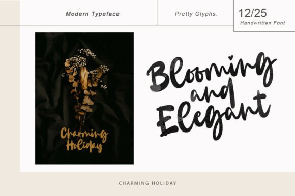 Charming Holiday Font - Preview 2