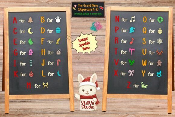 Christmas Sugar and Kit Duo Font - Preview 1