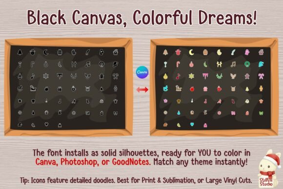 Christmas Sugar and Kit Duo Font - Preview 3
