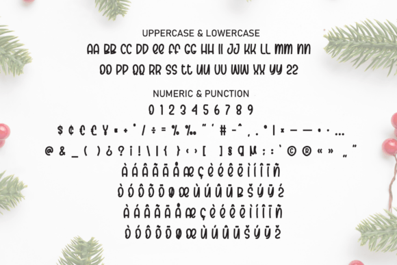 Christmas Wednesday Font - Preview 6
