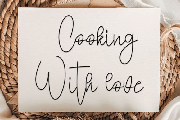Coffee Elegant Font - Preview 2