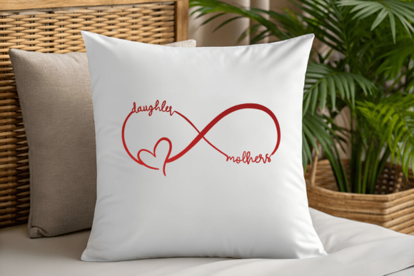 Family Infinity Love Font PNG with transparent background - Preview 4